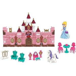 Casinha de Boneca Castelo da Princesa com Som e LUZ
