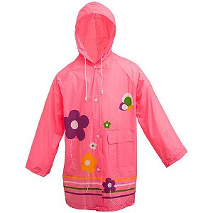 Capa de Chuva Infantil Decorada com Touca SORT