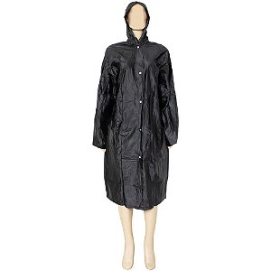 Capa de Chuva Adulto em PVC com Touca - Cores Sortidas