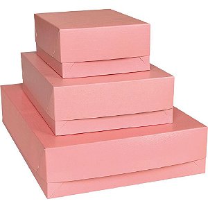 Caixa para Presente com Tampa Fashion Grande 35X25,5X7,5CM - Sortido Pacote com 12