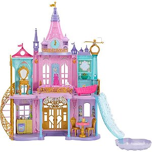 Boneca Disney Castelo Sonho de Princesa com Luzes, SONS e Acessórios