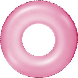 Boia Inflável Circular Neon Fosco Sortida 56CM