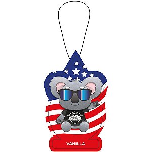 Odorizador para Carro Coala Folhinha 10G Vanilla