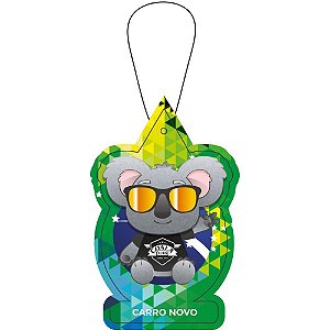 Odorizador para Carro Coala Folhinha 10G Aroma Carro Novo