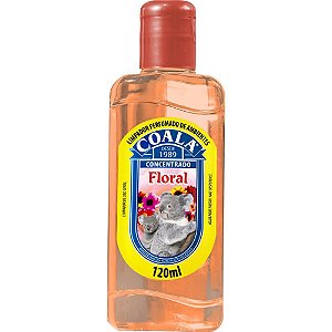 Limpador Perfumado Coala Essências Floral 120ML - Pacote com 3 Unidades