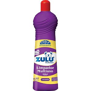 Limpador Multiuso Zulu Lavanda 500ML - Caixa com 12