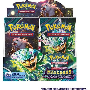 Jogo de Cartas Pokémon EV06 Máscara Crepúsculo DP.C/36
