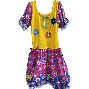 Fantasia Festa Junina Vestido Colant M