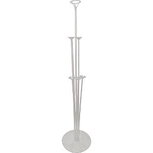 Suporte para Balão KIT Arranjo com 7 Hastes Transparentes