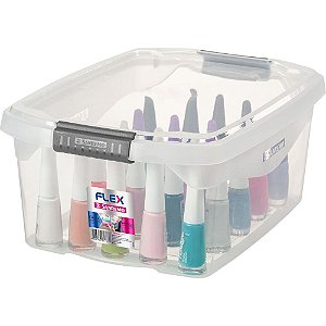 Caixa Plástica Multiuso FLEX Incolor 6L
