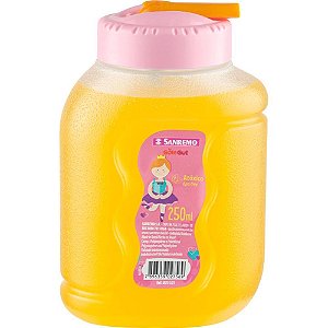 Garrafa Plástica Gole GUT 250ML Tampa Rosa