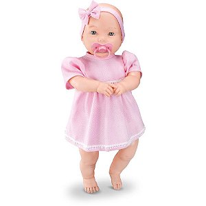 Boneca com Mecanismo Nelle Conta UMA História 48CM