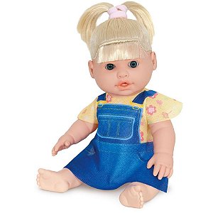 Boneca com Mecanismo Andressa FAZ Xixi 33CM com Acessórios
