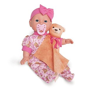 Boneca JUDY BABY Naninha 34CM