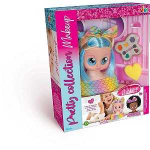 Boneca PRETTY Make UP com Maquiagem