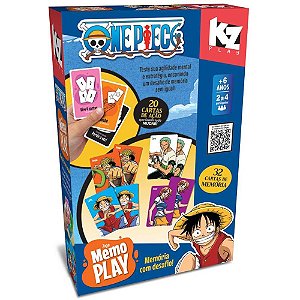 Jogo da Memória ONE Piece Memo PLAY