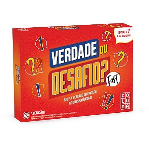 Jogo de Tabuleiro Verdade ou Desafio (7908470024645)