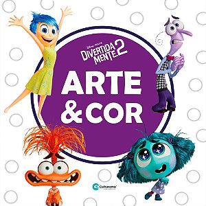 Livro Infantil Colorir ARTE e COR Divertidamente 2