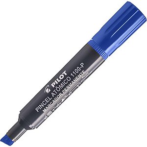 Pincel Marcador Atomico 1100-P Azul Blister