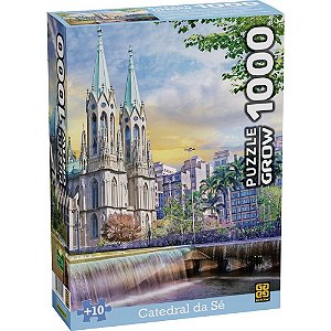 QUEBRA-CABEÇA Cartonado Catedral da SE 1000 Peças