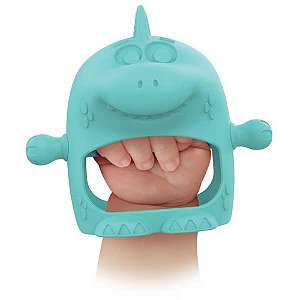 Mordedor Infantil Luvinha Dino Verde