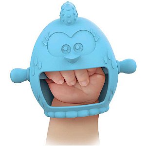 Mordedor Infantil Luvinha Galinha Pintadinha  Azul