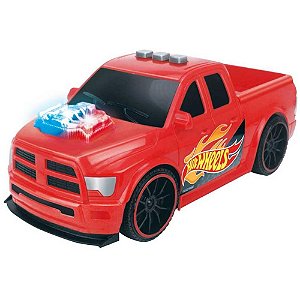 Carrinho HOT Wheels PICK UP TRUCK com LUZ e Som