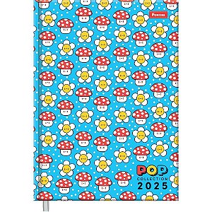 Agenda 2025 POP Collection 160FOLHAS 123X166MM Pacote com 04