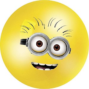 Bola Infantil Minions Vinil NA Caixa