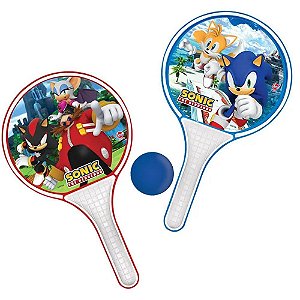 Frescobol Sonic Raquete de Plástico + Bola KIT