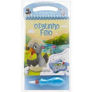 Livro Aquabook o Patinho Feio 27,6X13,6 10 Paginas