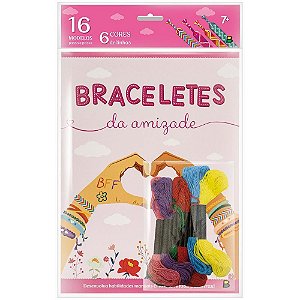 Livro Brinquedo Ilustrado Braceletes da Amizade 16 Paginas