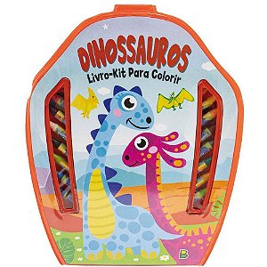 Maleta para Pintura Dinossauros 24 Peças