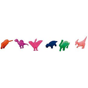 Brinquedo Diverso Dinossauros Crescem NA água - Blister com 6