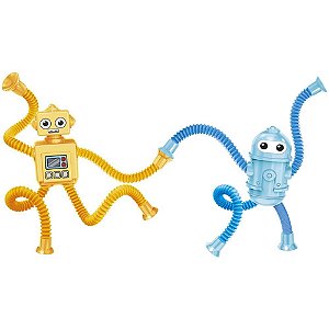 Brinquedo Diverso Robô Divertido Flexível