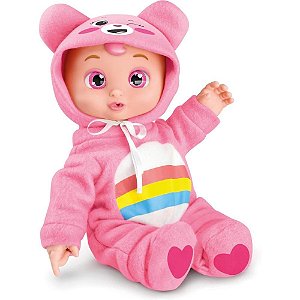Boneco e Personagem Ursinhos Carinhosos Rosa