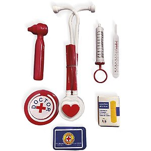 Brincando de Profissões Doctor JR. 7 Peças