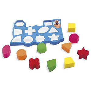 Brinquedo Educativo Encaixa Tudo 11 Peças Sortido