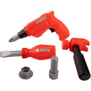 Brincando de Profissões Pequeno Marceneiro Modelo 5 com 5 Peças