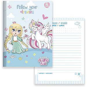 Agenda 2025 Aluno PLUS 160FOLHAS .120X160MM Pacote com /04