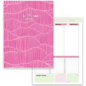 AGENDA/PLANNER Permanente BE Mine 80 Folhas 179X241MM Pacote com 4