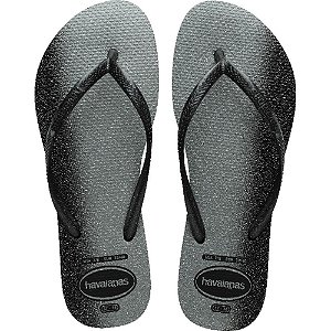 Chinelo Havaianas Feminino SLIM GLOSS 33/34  Preto PAR