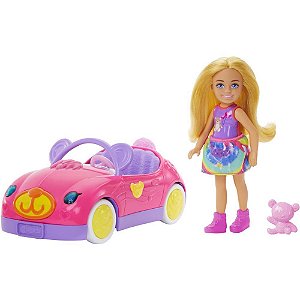 Barbie Family Chelsea Boneca e Carro do URSO