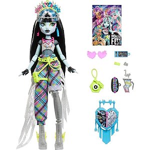 Monster HIGH FEST Frankie + Acessórios