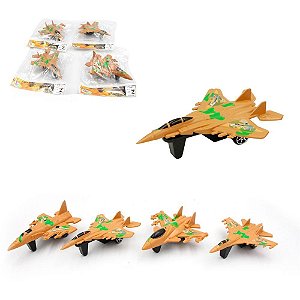 Brinquedo Diverso Avião Force Soldier Fricção Sortido
