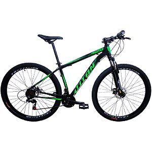 Bicicleta Cairu Titan Aro 29 Alumínio 21V - Preto/Verde - Alta ...