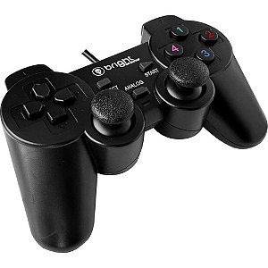 Controle para Jogo Joystick USB 2.0 com Fio BRIGHT
