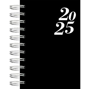 Agenda 2025 Masculina Espiralada Capa Dura 160 Folhas.