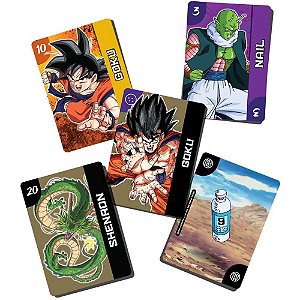 Jogo de Cartas Dragon BALL Z Trio com 30 CARDS
