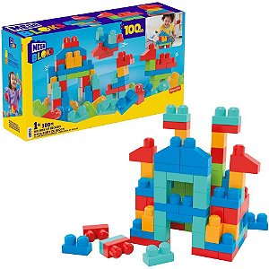 Mega BLOKS Supercaixa de Construção com 100 Peças